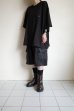 画像10: renewces       "docking embroidery T-sh"・black