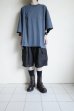 画像9: renewces       "docking embroidery T-sh"・slate blue
