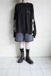 画像13: renewces       "elbow slit L/S T-sh"・black×off white