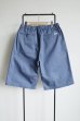 画像2: RELAX FIT       リラックスフィット ”Chicano shorts”チカーノショーツ・グレイッシュブルー (2)