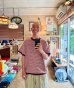 画像9: RELAX FIT       リラックスフィット  ”Miller × Relaxfit Panel Rib Border tshirt ”パネルリブボーダーTシャツ