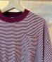画像3: RELAX FIT       リラックスフィット  ”Miller × Relaxfit Panel Rib Border tshirt ”パネルリブボーダーTシャツ