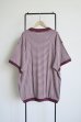 画像2: RELAX FIT       リラックスフィット  ”Miller × Relaxfit Panel Rib Border tshirt ”パネルリブボーダーTシャツ (2)