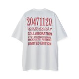 beauty・beast       20471120 COLLABORATION S/S TEE _3・white