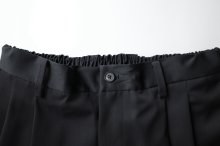 他の写真1: ssstein       TWO TUCK EASY TROUSERS・BLACK
