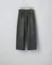 画像1: ssstein        BAGGY DENIM JEANS ・BLACK (1)