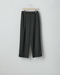ssstein       EASY WIDE TROUSERS・BLACK