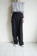 画像8: ssstein       TWO TUCK EASY TROUSERS・BLACK