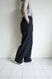 画像10: ssstein       TWO TUCK EASY TROUSERS・BLACK