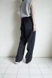 画像11: ssstein       TWO TUCK EASY TROUSERS・BLACK