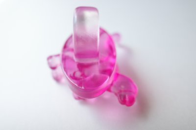 画像2: mahana       tyrannosaurus ring・clear pink
