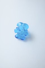 mahana       clown ring・clear blue