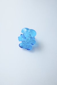 mahana       clown ring・clear blue