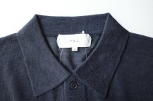 他の写真1: FOLL       royal baby alpaca knit shirt・navy