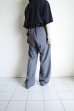 画像11: FOLL       wool poly loose work pants・grey