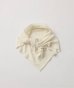 画像1: FOLL       fine wool scarf・white (1)