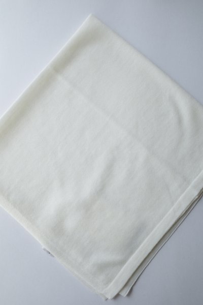 画像3: FOLL       fine wool scarf・white