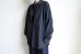 画像14: FOLL       cotton wool skipper shirt・black