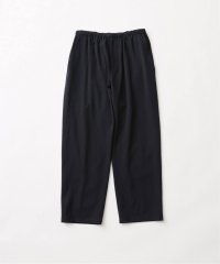 FOLL       washed wool gaba relax pants・navy