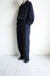 画像9: FOLL       washed wool gaba all in one・navy