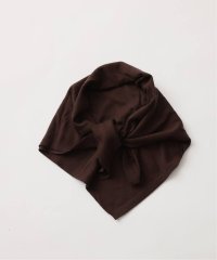 FOLL       fine wool scarf・brown