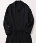 画像2: FOLL       washed wool gaba all in one・navy (2)