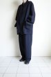 画像13: FOLL       washed wool gaba daily jacket・navy