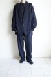 画像12: FOLL       washed wool gaba daily jacket・navy