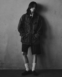 FOLL       bag spec work jacket・black