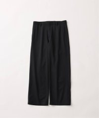 FOLL       wool poly loose work pants・navy