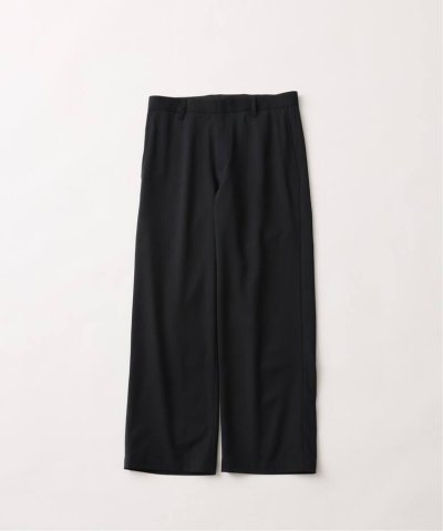 画像1: FOLL       wool poly loose work pants・navy