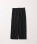 画像1: FOLL       wool poly loose work pants・navy (1)