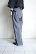 画像7: FOLL       wool poly loose work pants・grey