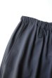 画像5: FOLL       washed wool gaba relax pants・navy