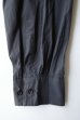 画像3: FOLL       cotton wool skipper shirt・black