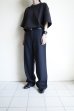 画像9: FOLL       wool poly loose work pants・navy