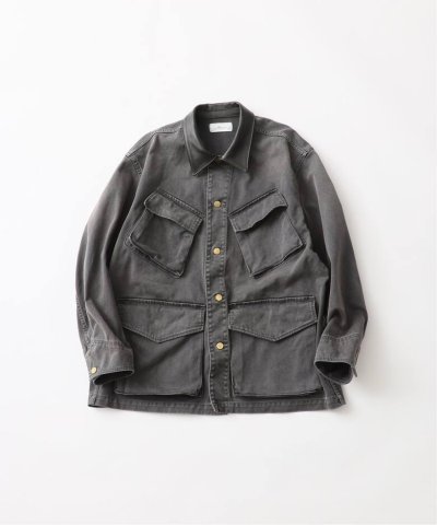 画像2: FOLL       bag spec work jacket・black