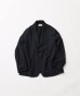 画像2: FOLL       washed wool gaba daily jacket・navy (2)