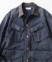 画像2: FOLL       bag spec work jacket・navy (2)