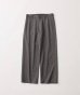 画像1: FOLL       wool poly loose work pants・grey (1)