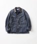画像1: FOLL       bag spec work jacket・navy (1)