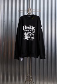 FlexibleVisual SPCE™       FVS Sweatshirt・black