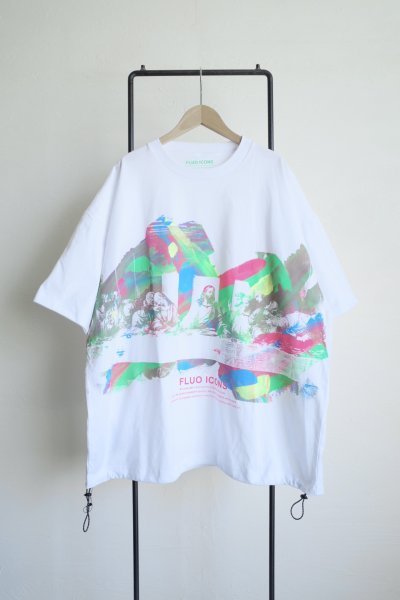 画像1: FLUO ICONS  　print T-shirt・B