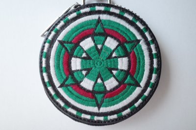 画像4: black means　 "GORENGER"サークルポーチ・ミドリ