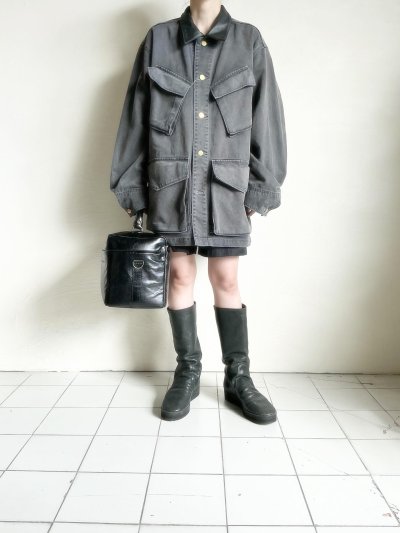 画像31: ebagos  エバゴス　　ソフトバニティ シャイニーBLK