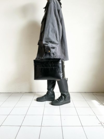 画像30: ebagos  エバゴス　　ソフトバニティ シャイニーBLK