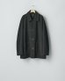 画像1: ssstein         COW SUEDE CAR JACKET・BLACK (1)