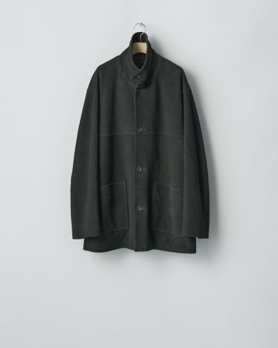 画像2: ssstein         COW SUEDE CAR JACKET・BLACK