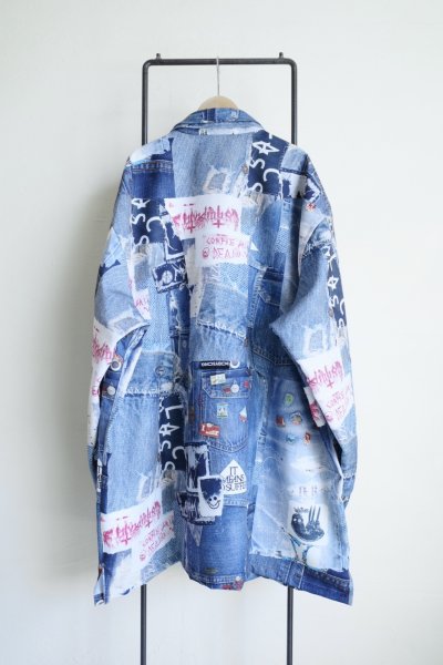 画像4: BODYSONG.      TROMPE L'OEIL DENIM PATTERN SHJ JUV