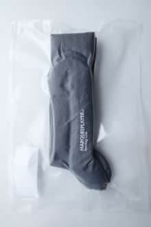 他の写真2: MARQUEE PLAYER       Hybrid rib socks charcoal"made in Japan"